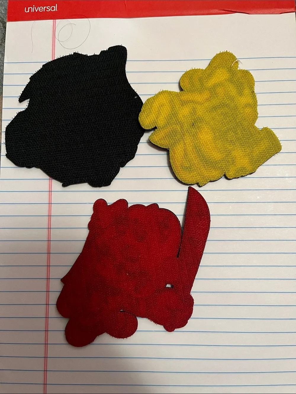 Velcro Backpack Patches - Tiger and Mario and Jason Mario